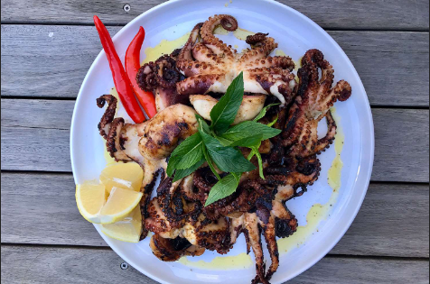 Octopus BBQ Cooked 1kg Pack