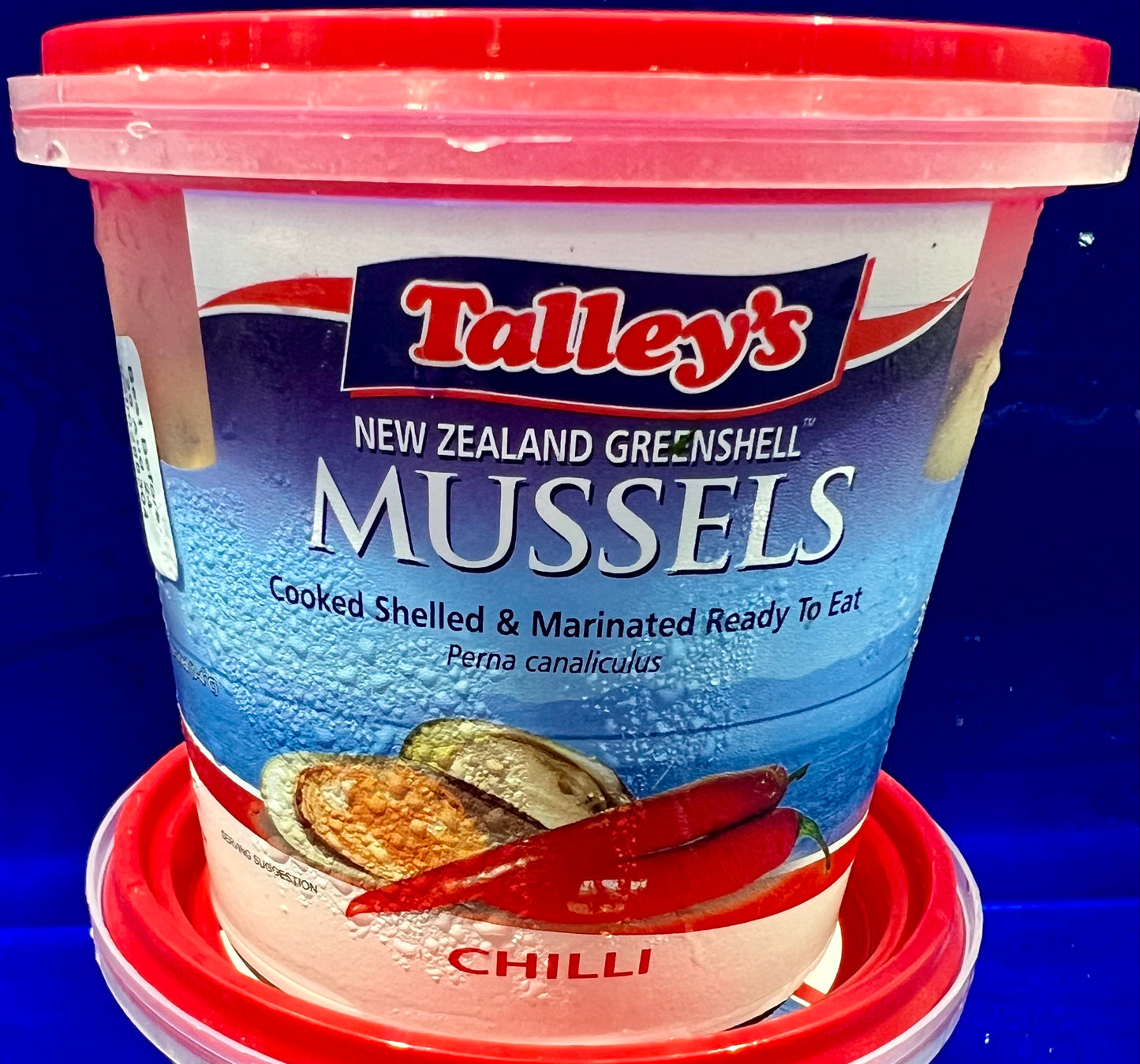 Mussels Pot Chilli each.