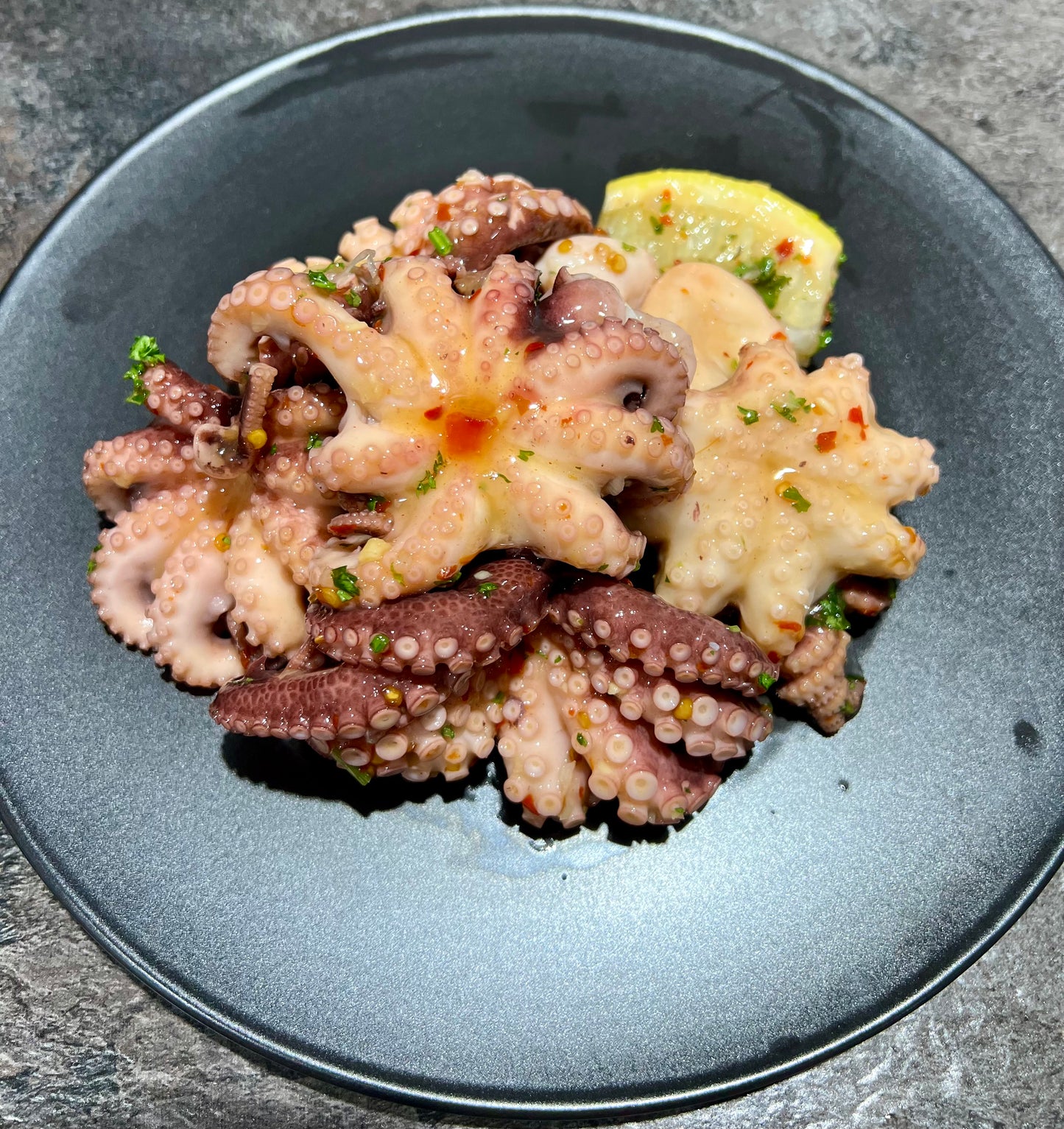 Octopus BBQ Cooked 1kg Pack