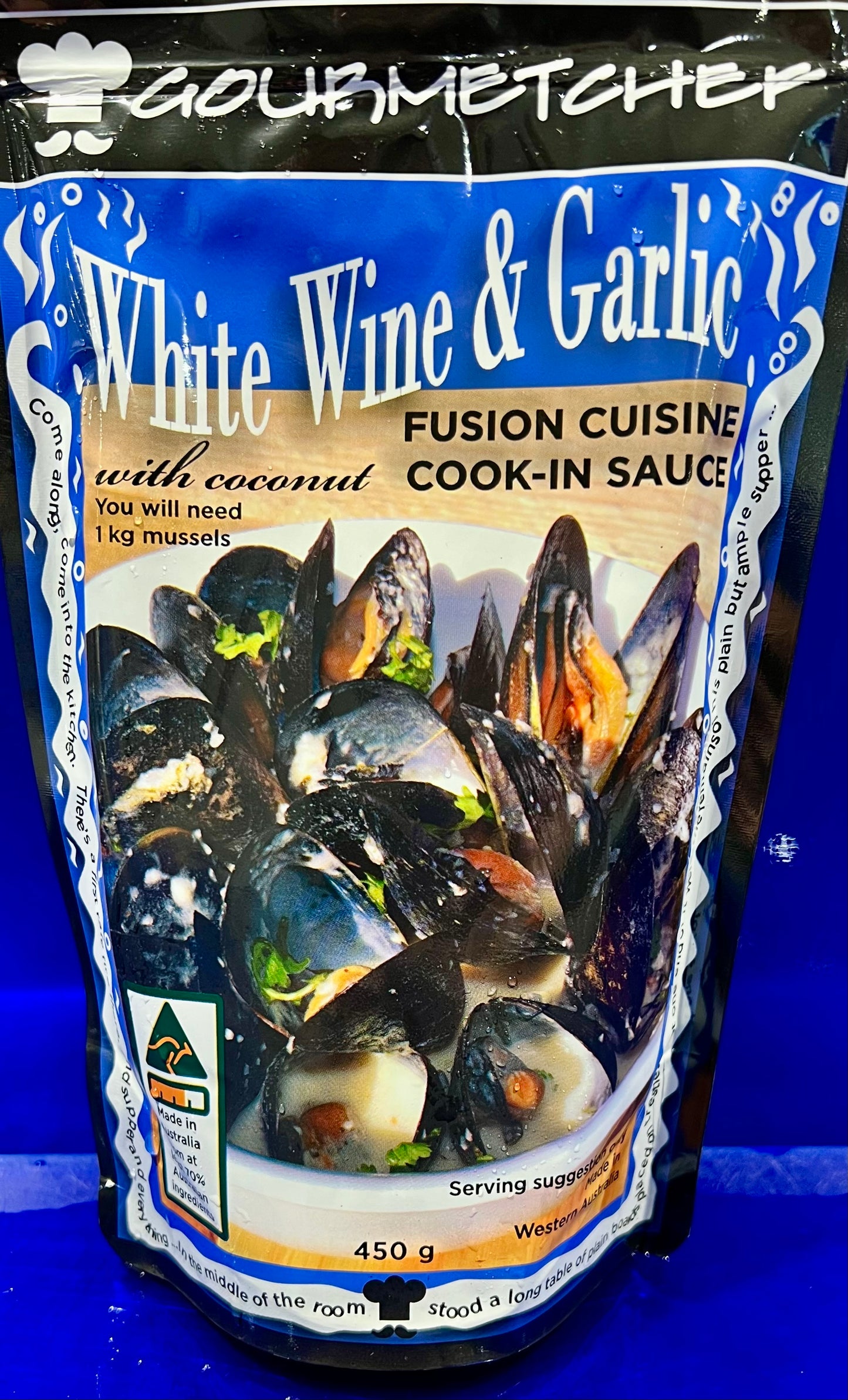Mussels Black whole Shell loose Fresh 1kg Pack
