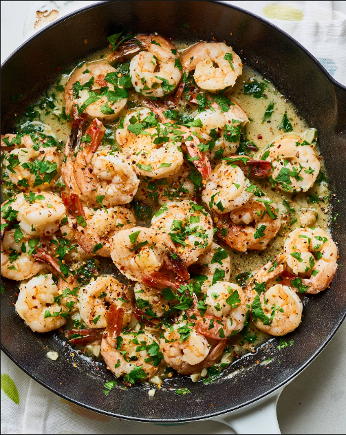 Prawn Cutlets Garlic 1kg Pack.