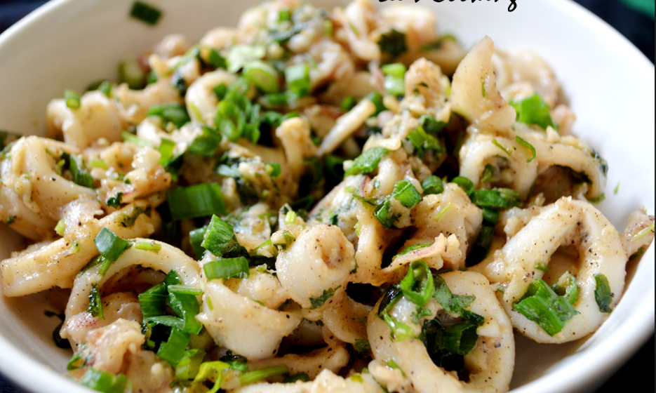 Squid Rings Garlic 1kg Pack