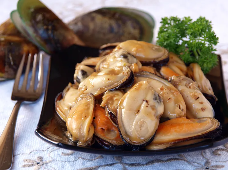 Mussel Meat NZ Green Shell 1kg pack