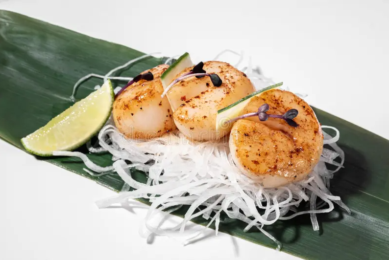 Sashimi Scallops 1kg pack