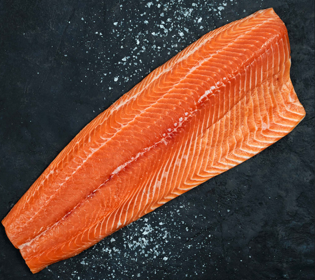 Fresh Tassie Sashimi Salmon per 300gm block