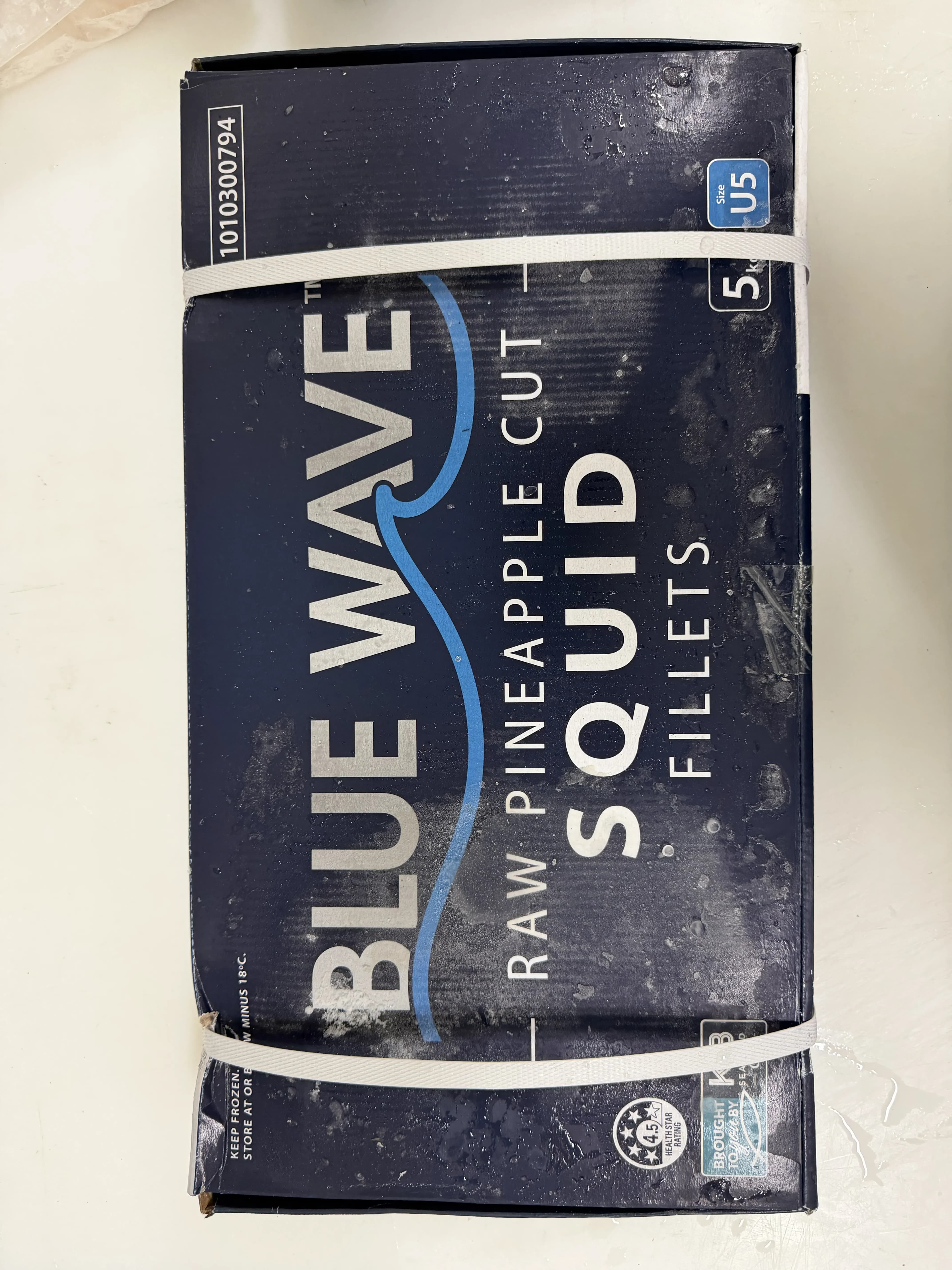 Blue Wave Pineapple Cut Squid Fillets