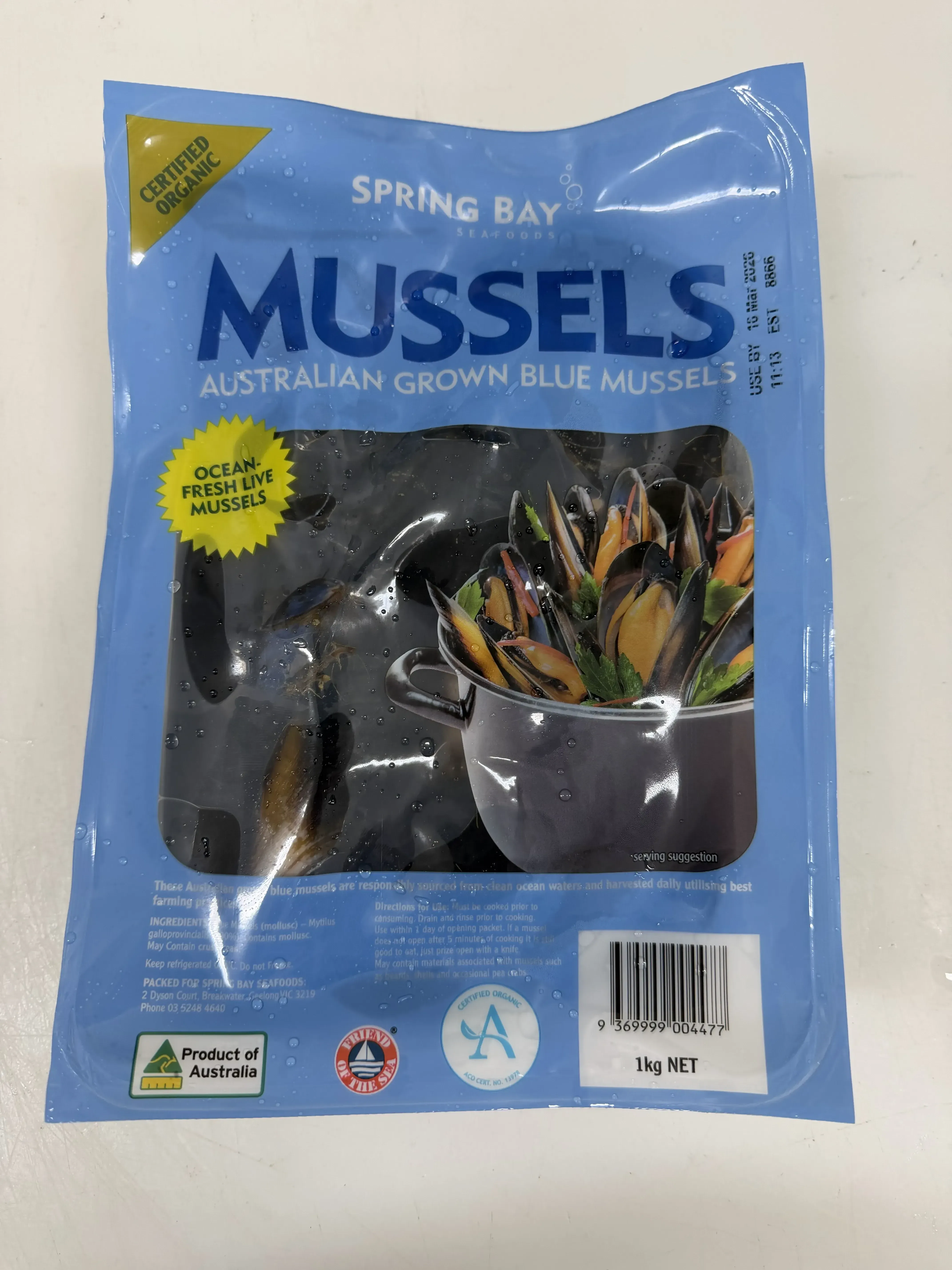 Spring Bay Mussels
