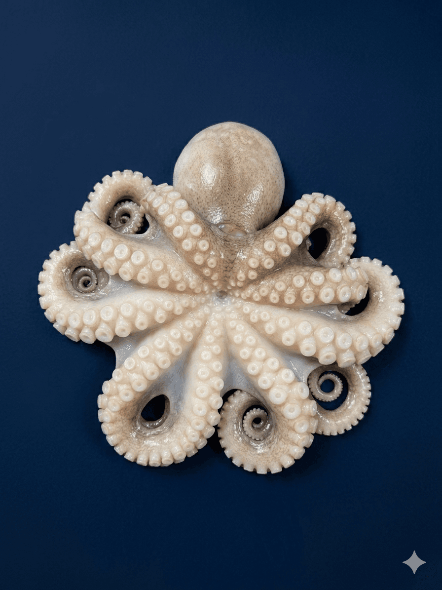 Cleaned Octopus 500g, fresh Squid, Octopus & Cuttlefish from Tasman Star Seafood, Gold Coast