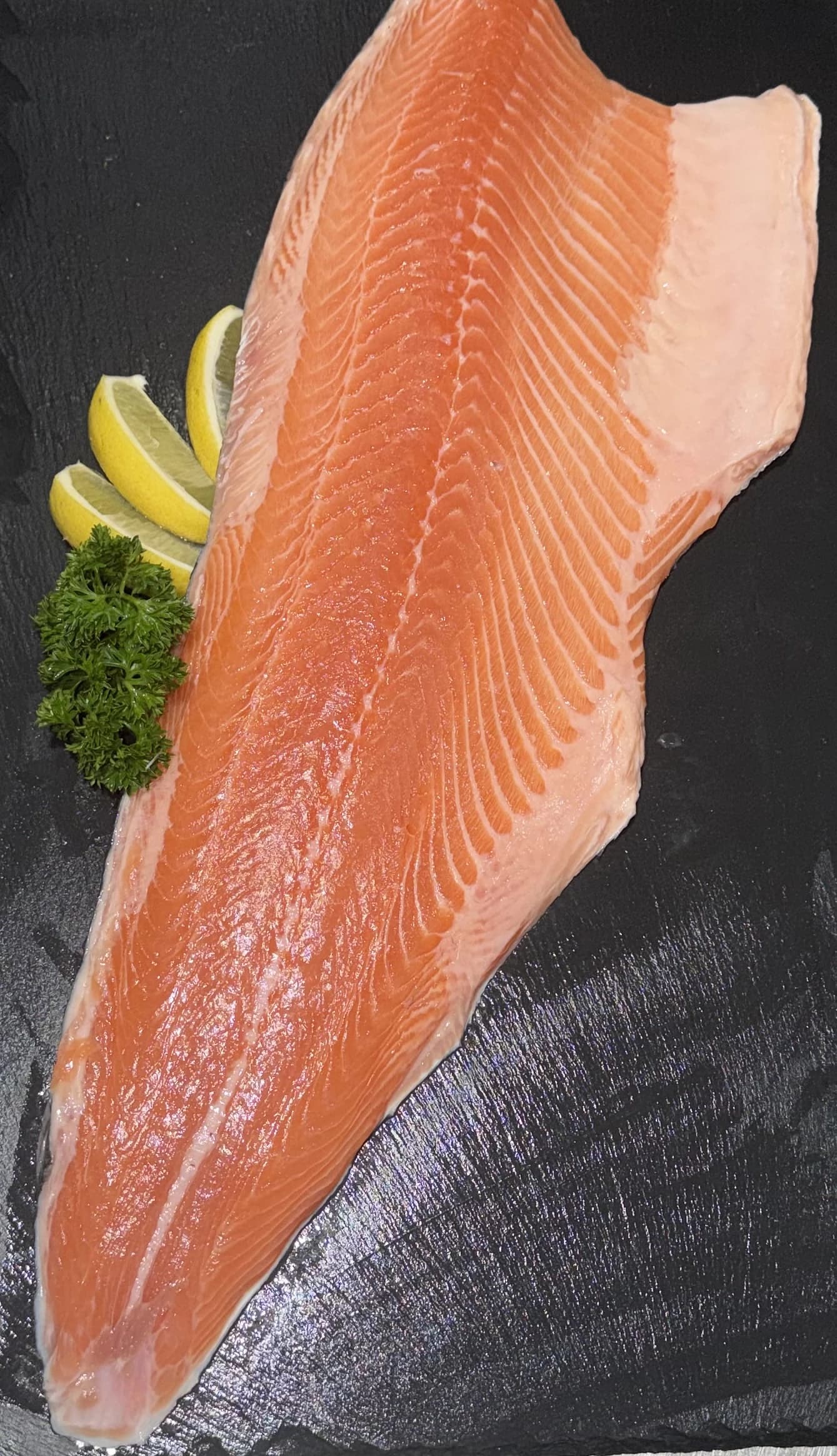 Tassie Salmon side s/on