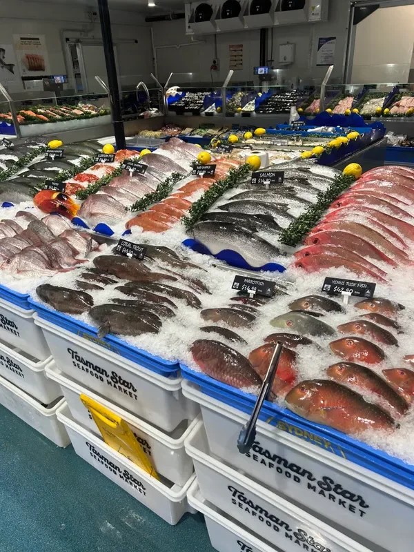 Premium seafood selection