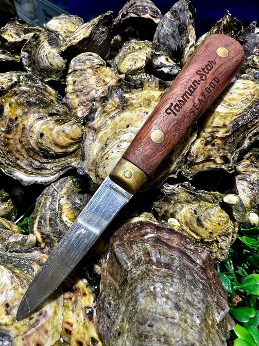 Oyster shucking knives.