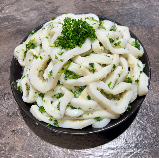 Squid Rings Garlic 1kg Pack