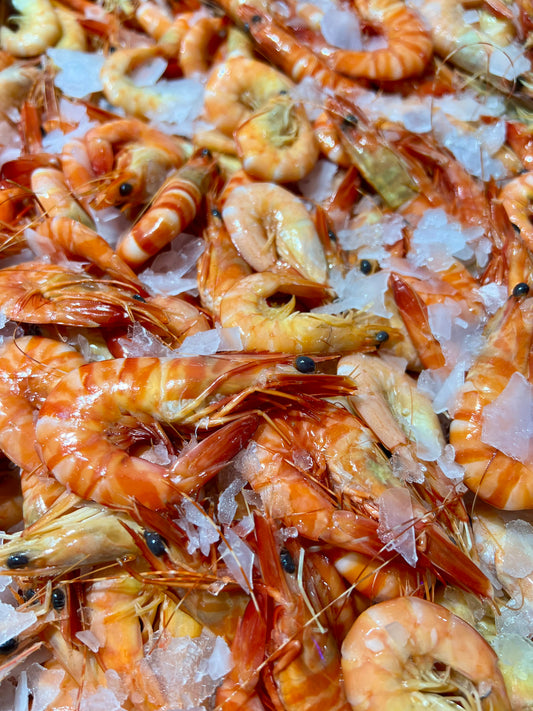 Bay Prawns Cooked 1kg Pack.