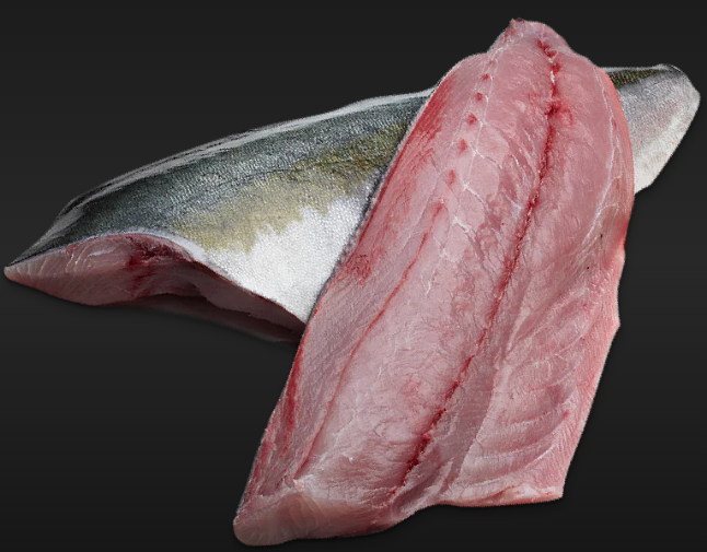 Fresh Sashimi Kingfish per 500gm pack sliced