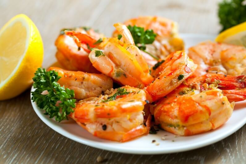 Prawns Tiger Raw Medium 1kg Pack.